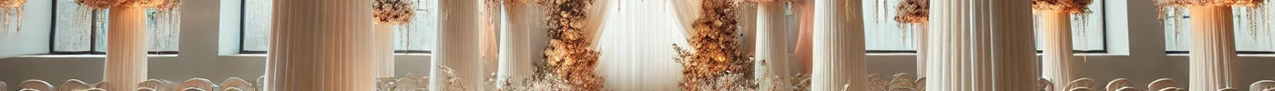 White wedding aisle runner from eventcarpetsonline.co.uk