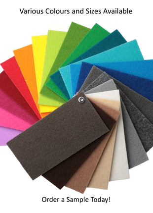 Velour Flat Aisle Runner - Nut eventcarpetsonline.co.uk