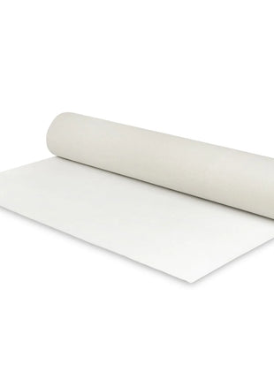 Velour Flat Aisle Runner - White eventcarpetsonline.co.uk