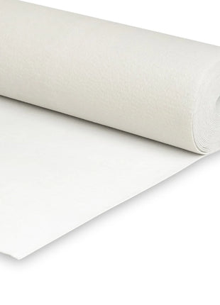 Velour Flat Aisle Runner - White eventcarpetsonline.co.uk