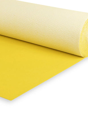 Velour Flat Aisle Runner - Yellow eventcarpetsonline.co.uk