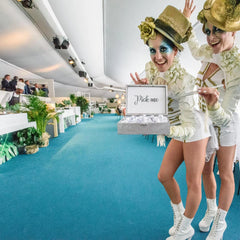 Blue Ribbed Cord Exhibition & Marquee Carpet from eventcarpetsonline.co.uk