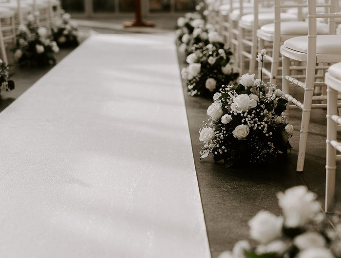 <h2>Why is our<a href="/collections/recyclable-velour-flat-aisle-runners" title="Recyclable Wedding & VIP Aisle Runners"> Recyclable Velour Flat Aisle Runner</a> range perfect for you?</h2>
