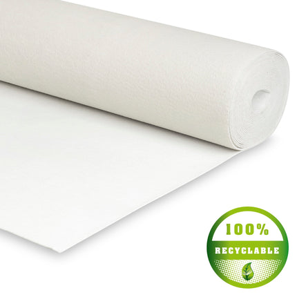 Recyclable White Wedding Aisle Runner - eventcarpetsonline.co.uk