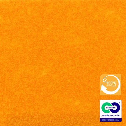 Recyclable Orange Wedding Aisle Runner - eventcarpetsonline.co.uk
