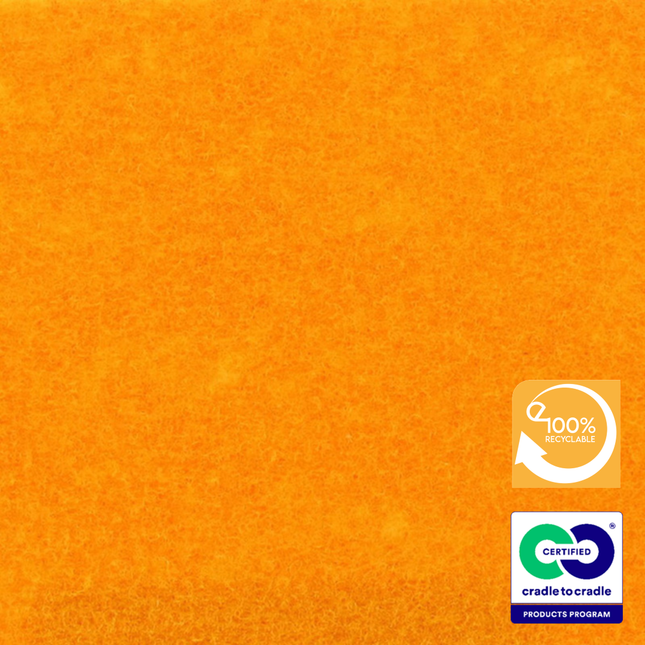 Recyclable Orange Wedding Aisle Runner - eventcarpetsonline.co.uk