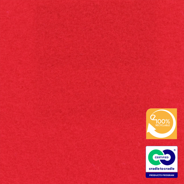 Recyclable Tomato Red Wedding Aisle Runner - eventcarpetsonline.co.uk